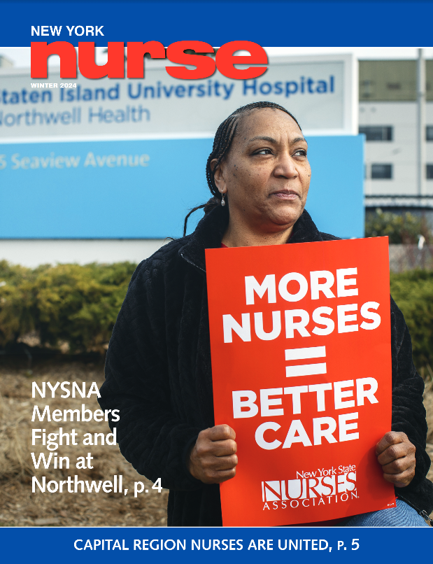 Winter 2024 Latest NY Nurse cover
