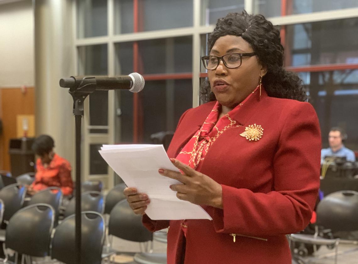 Flandersia Jones testifies at MRT public hearing