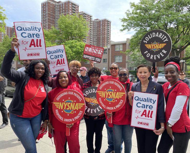 Labor Gets Out the Vote for Healthcare Champions