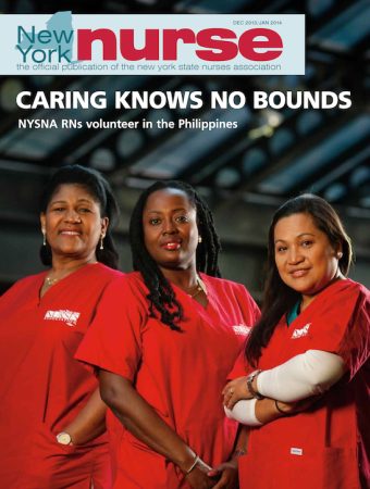 NY Nurse December 2013/January 2014 Cover