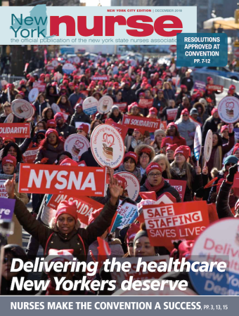 NY Nurse December 2018 Cover