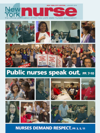 NY Nurse January 2019 Cover