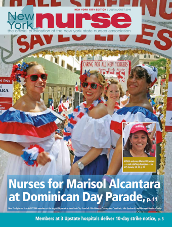 NY Nurse July/August 2016 Cover