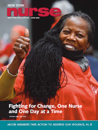 NY Nurse June 2022 Cover