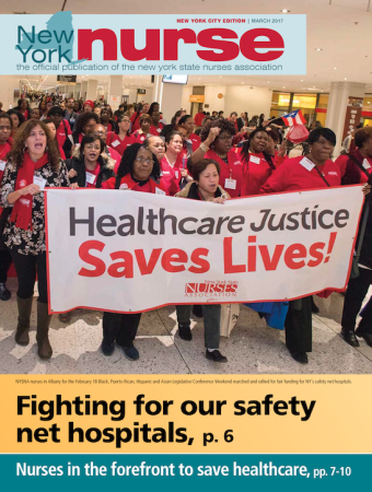 NY Nurse March 2017 Cover