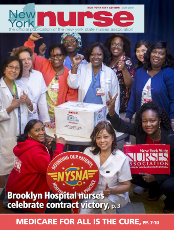 NY Nurse May 2019 Cover