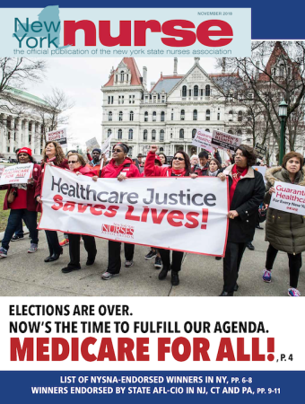 NY Nurse November 2018 Cover