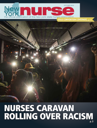 NY Nurse October 2015 Cover