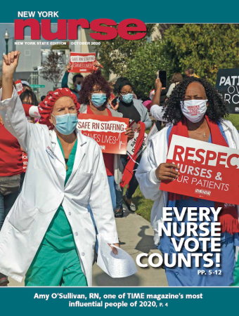 NY Nurse October 2020 Cover