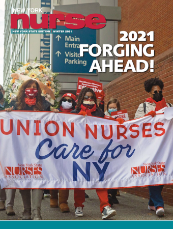 NY Nurse Winter 2021 Cover