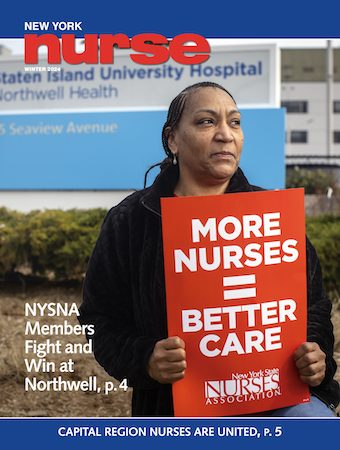 NY Nurse Winter 2024 Cover