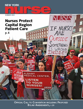 NY Nurse Summer 2024 Cover