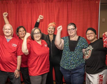 Albany Medical Center Nurses at the 2023 NYSNA Convention