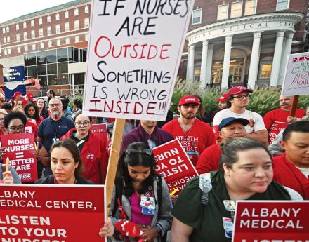 Albany Med Nurses Fight to Protect Patient Care in the Capital Region